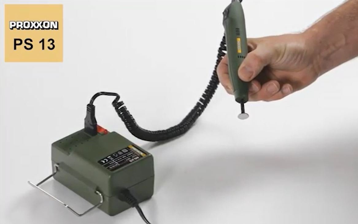 PROXXON PS13 Kalem Tip Zımpara Makinesi 12 Volt 28594 (Adaptör