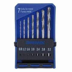 DREMEL 628 Hassas Metal Matkap Ucu Seti (7 Adet)