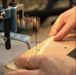 ROX Wood 0292 Profesyonel Masaüstü Dekupaj Kıl Testere Makinası