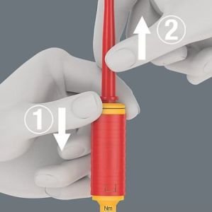 WERA 7400 VDE 15 Parça Tork Ayarlı Tornavida Takımı 1,2-3 Nm