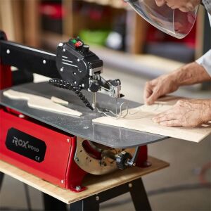 ROX Wood 0292 Profesyonel Masaüstü Dekupaj Kıl Testere Makinası