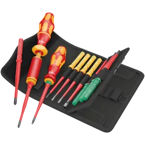 WERA 7400 VDE 1000 Volt 16 Parça Tork Ayarlı Tornavida Takımı 1,2-3 Nm
