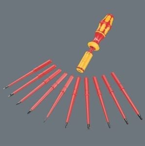 WERA 7400 VDE 1000 Volt 16 Parça Tork Ayarlı Tornavida Takımı 1,2-3 Nm