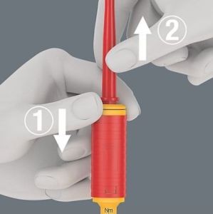 WERA 7400 VDE 1000 Volt 16 Parça Tork Ayarlı Tornavida Takımı 1,2-3 Nm