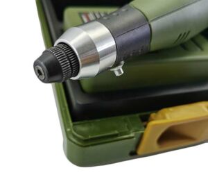 PROXXON 28515 Micromot 60/E Gözlük Tamiri için Freze-Matkap-Gravür Makinesi 12 Volt  Adaptör Dahil