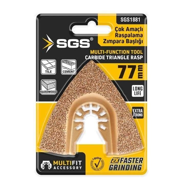 SGS 1881 Raspa Makinası İçin Karbür Zımpara Başlığı