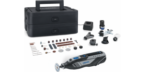 DREMEL 8250 Hobi Akülü Gravür Seti 12 Volt Çift Akü 65 Parça
