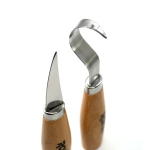 ROX Wood 2 Parça Kaşık Oyma Seti (153ROX184505)