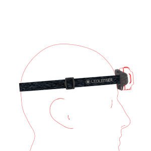 LEDLENSER HF4R Core Siyah Şarjlı Kafa Feneri (502790)