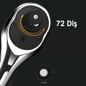 NEXON 5453 Teleskopik Cırcır Kolu 1/2''