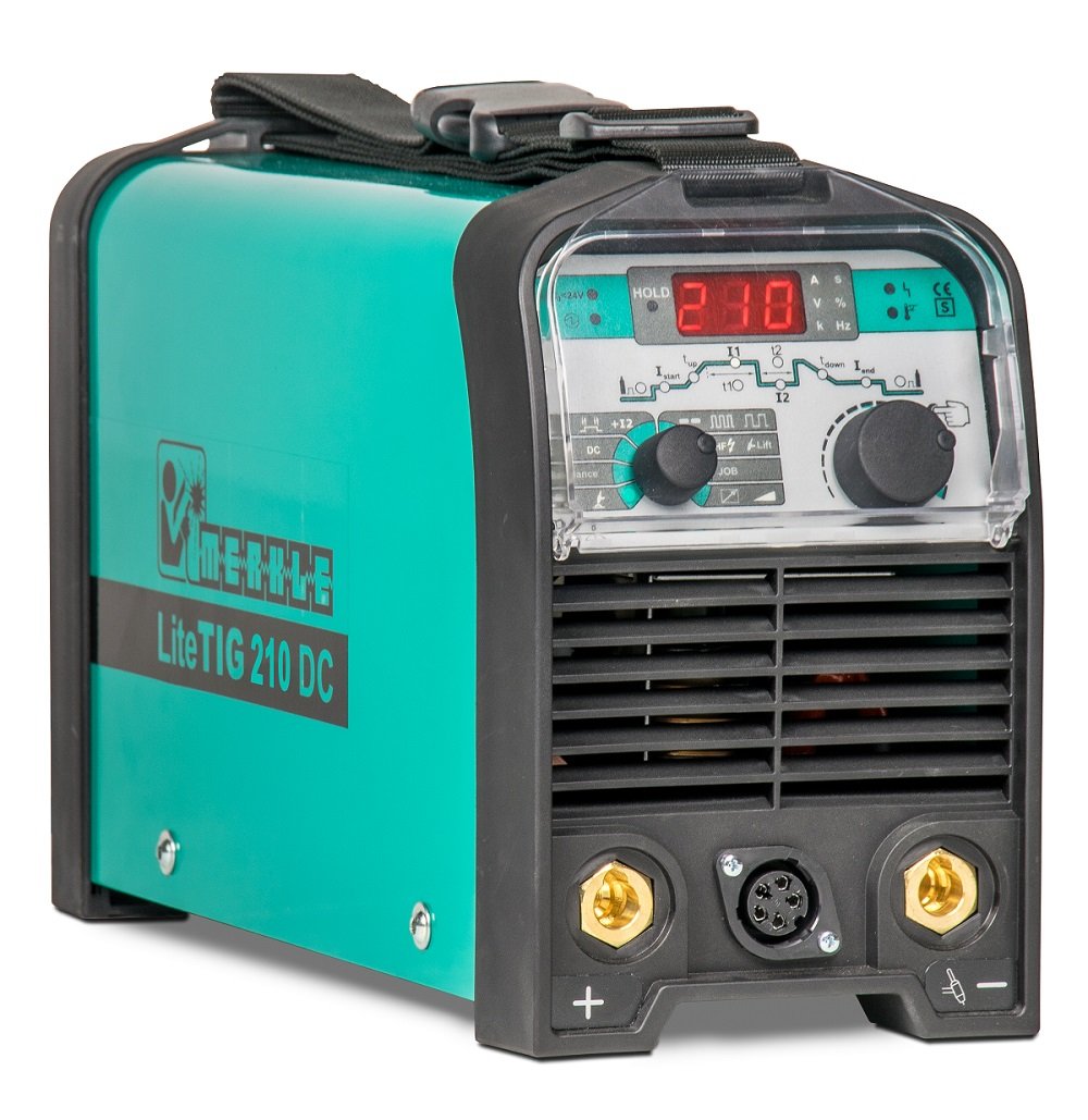 MERKLE LiteTIG 210 DC Argon - Tig Kaynak Makinası Pulse'lı 200 Amper