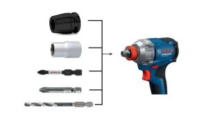 BOSCH GBH 185+GDX 18V-285 2'li Şarjlı Kırıcı-Delici ve Torklu Vidalama Çift Akülü Seti 5 Amper
