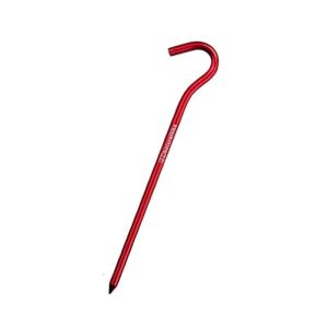 NATUREHIKE C-Kafa 16 Cm Kırmızı Çadır Kazığı (8 Parça)