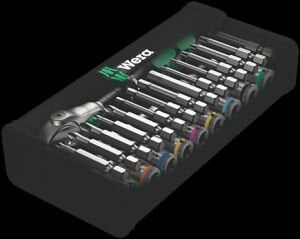 WERA 8100 SC 6 Zyklop Speed 1/4'' Cırcır Seti 28 Parça (05004016001)