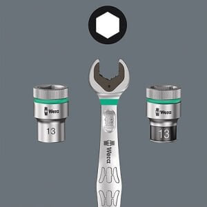 WERA 8100 SC 6 Zyklop Speed 1/4'' Cırcır Seti 28 Parça (05004016001)