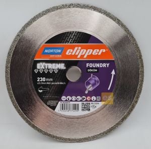 NORTON Clipper Extreme Foundry 230 mm Elmas Döküm Kesme Testeresi - Disk (Taşlamalar için)