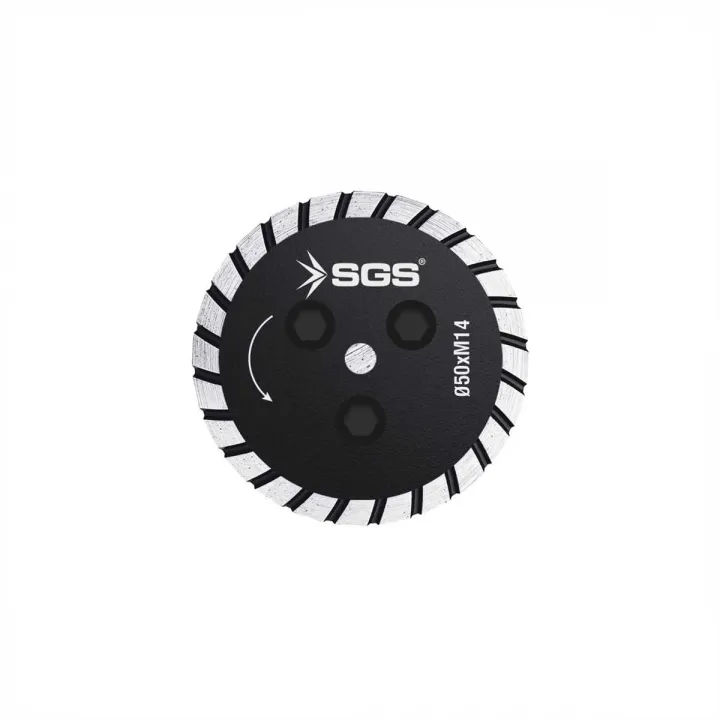 SGS 2371 M14 50 mm Flanşlı Turbo Segmanlı Mini Elmas Testere