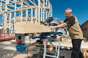 BOSCH GTA 2500 Gönye Kesme İçin Tekerli Çalışma Tezgahı