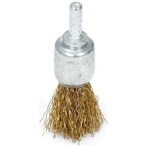 SGS 25 mm Kalem Tip Tel Fırça 6 mm Saplı - Pimli
