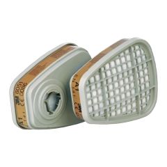 3M 6051 A1 Organik Gaz Buhar Filtresi (1 Takım)