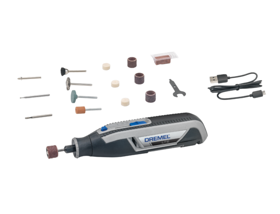DREMEL 7760 JA Lite Akülü El Motoru 3.6 Volt 15 Parça