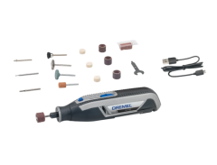 DREMEL 7760 JA Lite Akülü El Motoru 3.6 Volt 15 Parça