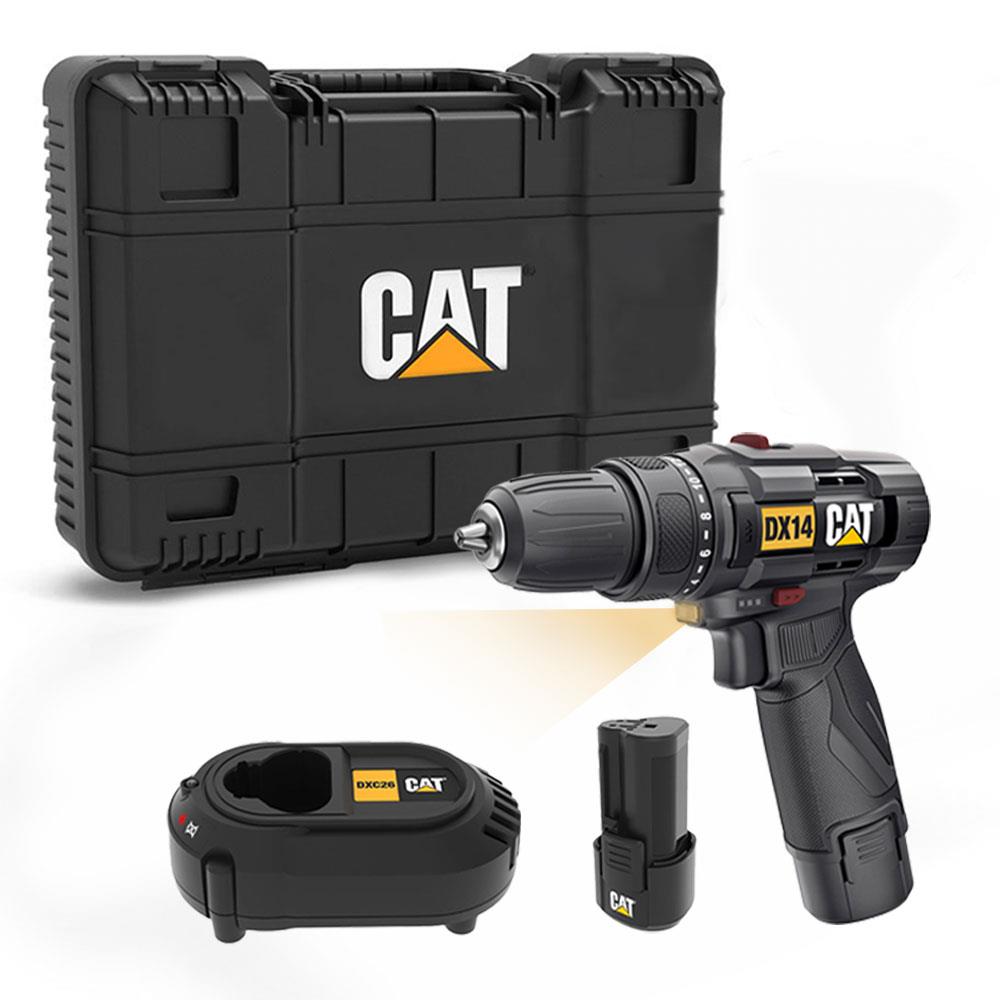 メッツ714 CAT DX14.2 12Volt/2.0Ah Li-ion Çift Akülü Profesyonel Şarjlı