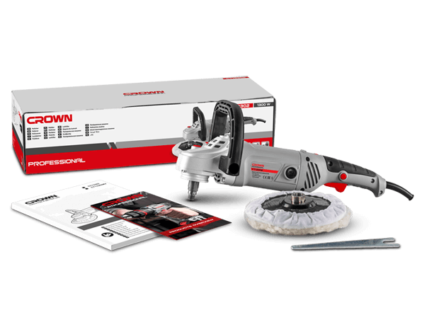 CROWN 13302 Polisaj Makinası 1300 Watt 180 mm