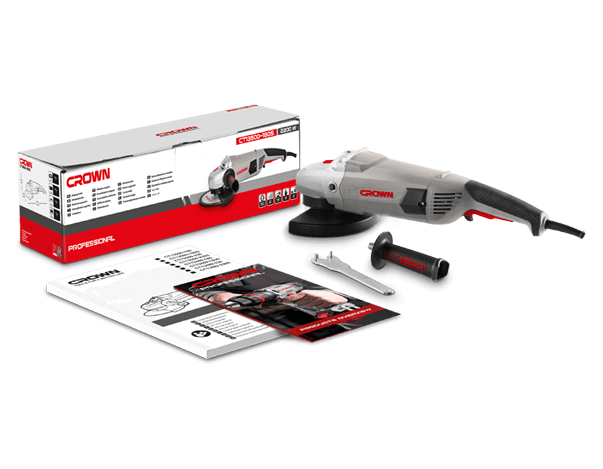 CROWN CT13500 Büyük Taşlama 2200 Watt 180 mm