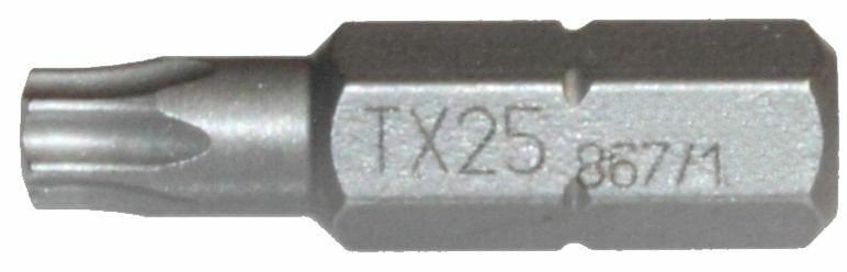 FORMAT 867/1 T25x25 MM 1/4'' Torx Bits Uç