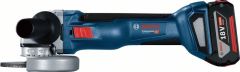 BOSCH GWS 18V-10 Akülü Avuç Taşlama 18 Volt 5.0 Ah