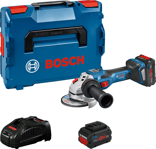 BOSCH GWS 18V-15 SC Akülü Avuç Taşlama 18 Volt 8.0 Ah