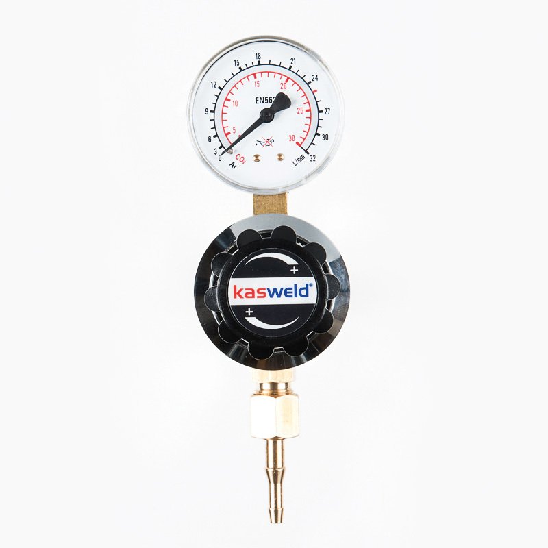 KASWELD 1803 Argon İçin Postabaşı Basınç Düşürücü Regülatör