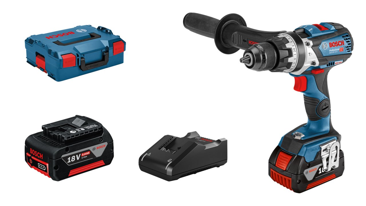 BOSCH GSB 18V-110 C Kömürsüz Şarjlı Darbeli Matkap 18 Volt
