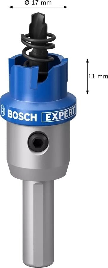 BOSCH Expert TCT Elmas Uçlu Metal İçin Delik Açma Testeresi Panç (Ölçü Seçiniz) 17 mm