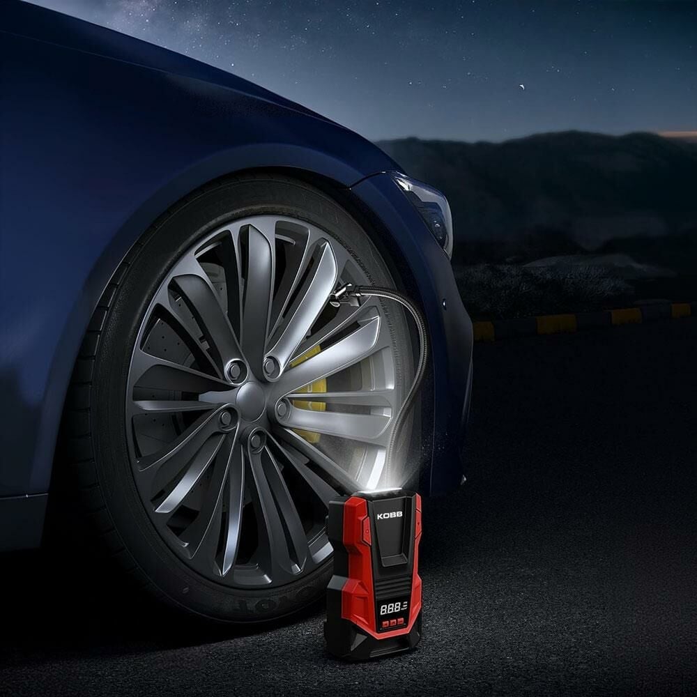 KOBB KB220 Dijital Lastik Şişirme Pompası 12/220 Volt