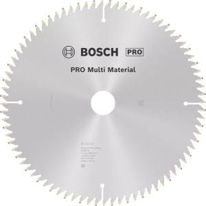 BOSCH PRO Multi Material 254x30x3,2 mm 80 Diş Elmas Daire Testere- Aluminyum Kesime Uygun