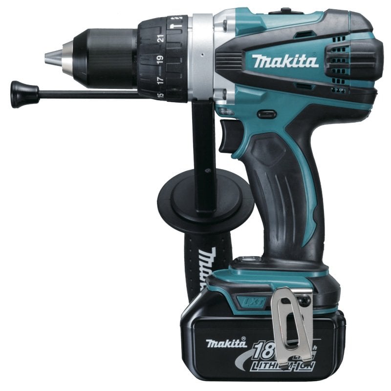 MAKİTA DHP 458 RMJ Akülü Darbeli Matkap 18 Volt 4 Amper Çift Akülü