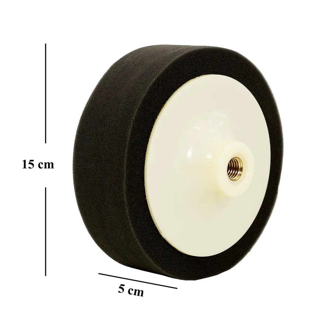YAMA 150 mm Polisaj Süngeri Siyah M14