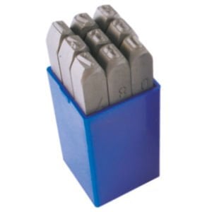 MASUS Alman Çelik Rakam Takımı 8 mm (Çekiç Vurmalı)