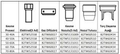 ASKAYNAK Plazma Kesme Elektrod Plazma 60-65 İçin (82TW52558)