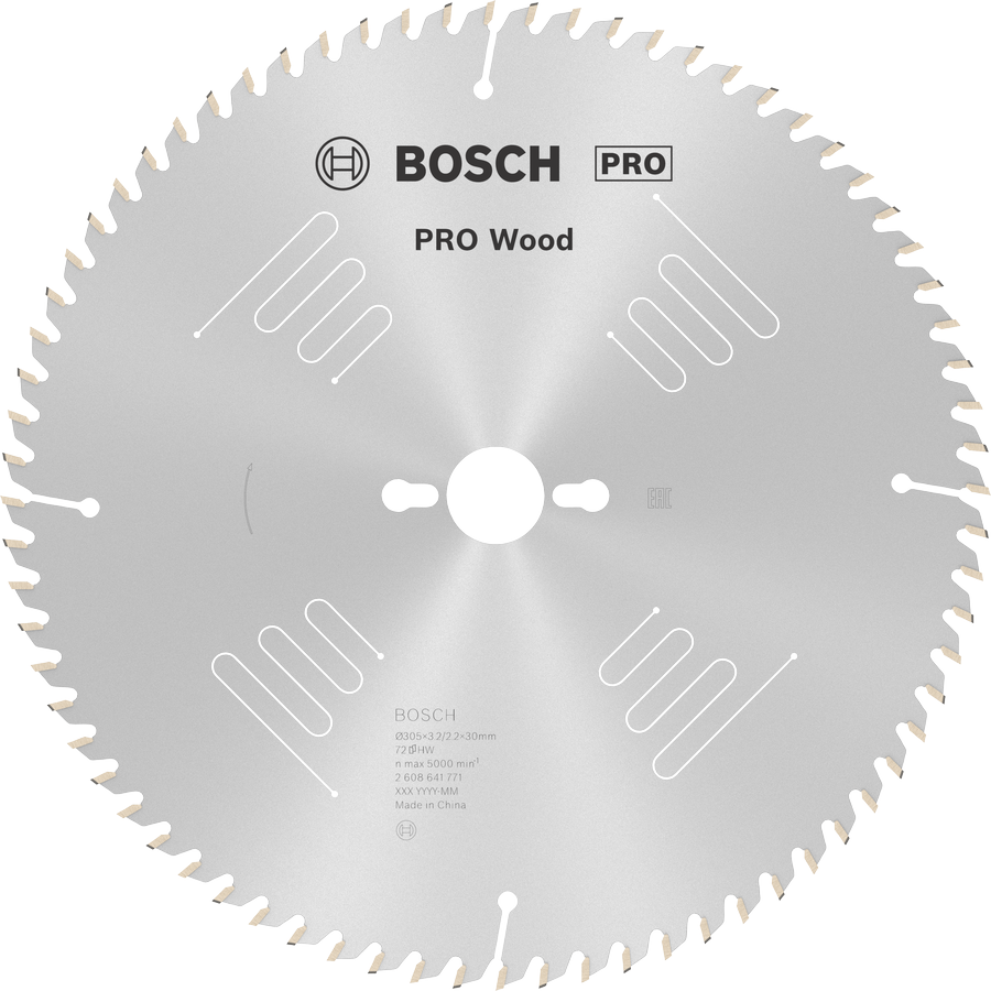 BOSCH Optiline Wood 305 mm 72 Diş Ahşap Elmas Daire Testere