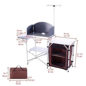 MADFOX Luxi Portatif Katlanır Kamp Mutfağı (547215)