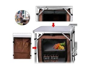 MADFOX Luxi Portatif Katlanır Kamp Mutfağı (547215)