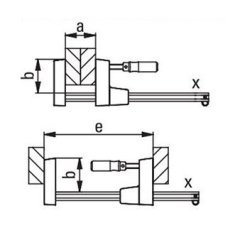 ROX Wood İç-Dış Marangoz İşkence 1000 mm 153ROX0004
