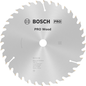BOSCH Pro Wood 184 mm 36 Diş Ahşap Daire Testere Bıçağı