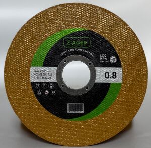 ZIAGER Gold 115x0,8 mm Yüksek Performans Metal-Paslanmaz-Aluminyum Kesme Taşı- Diski