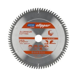 NORTON Clipper Aluminyum İçin 250 mm 80 Diş Elmas Daire Testere Bıçağı