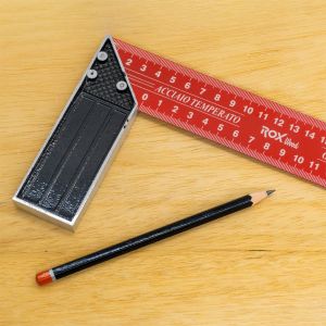 ROX Wood Marangoz Gönye (Ölçü Seçiniz) 250 mm (25 cm)