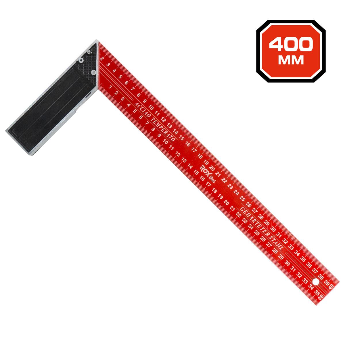 ROX Wood Marangoz Gönye (Ölçü Seçiniz) 400 mm (40 cm)